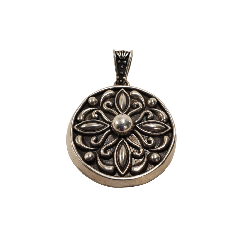 Mark Wasserman Samara Sterling Silver Flower Pendant