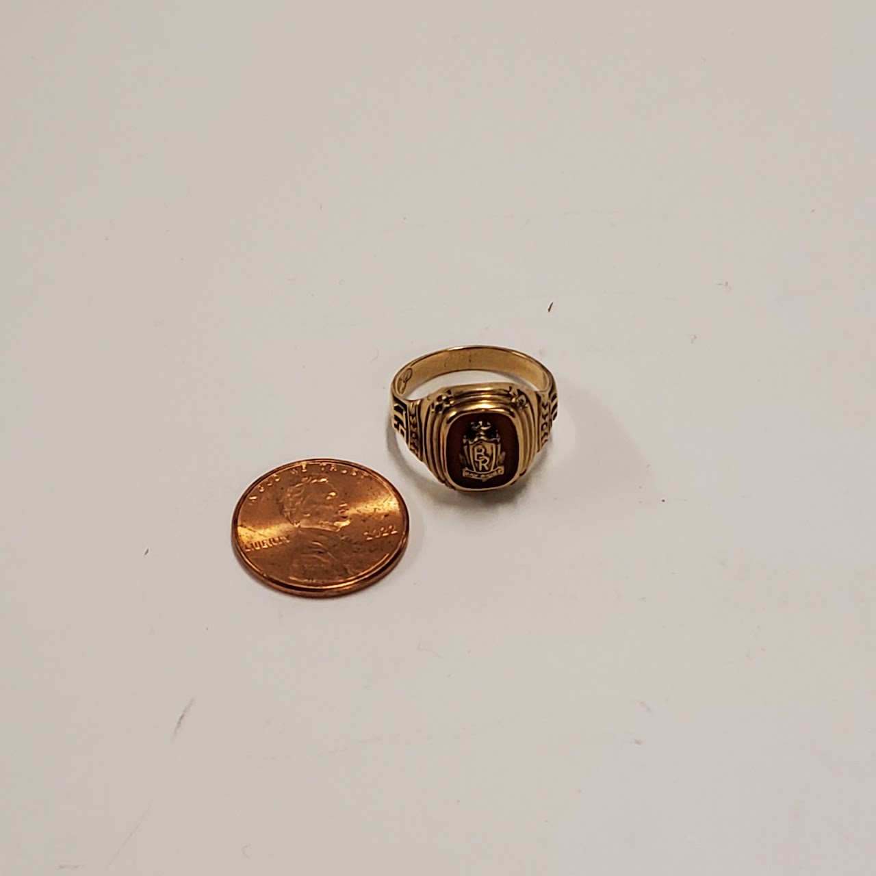 10K Gold Bay Ridge 1951 Class Ring