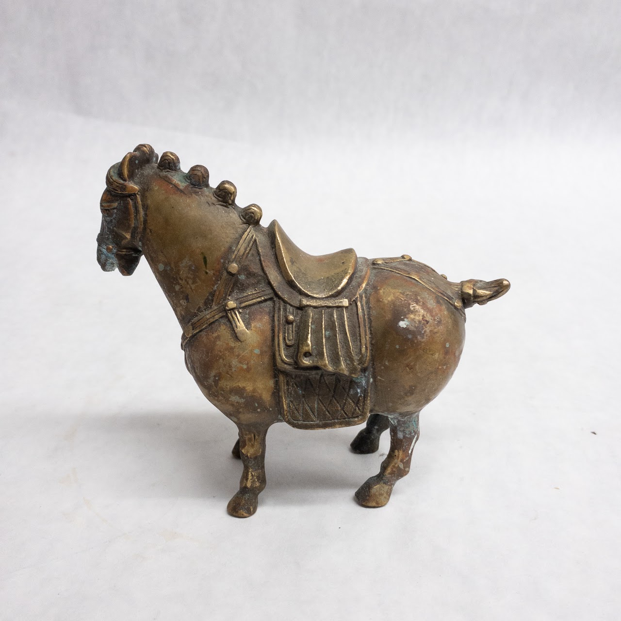 Asian Bronze Horse Figurine