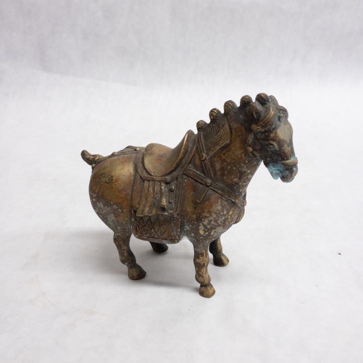 Asian Bronze Horse Figurine