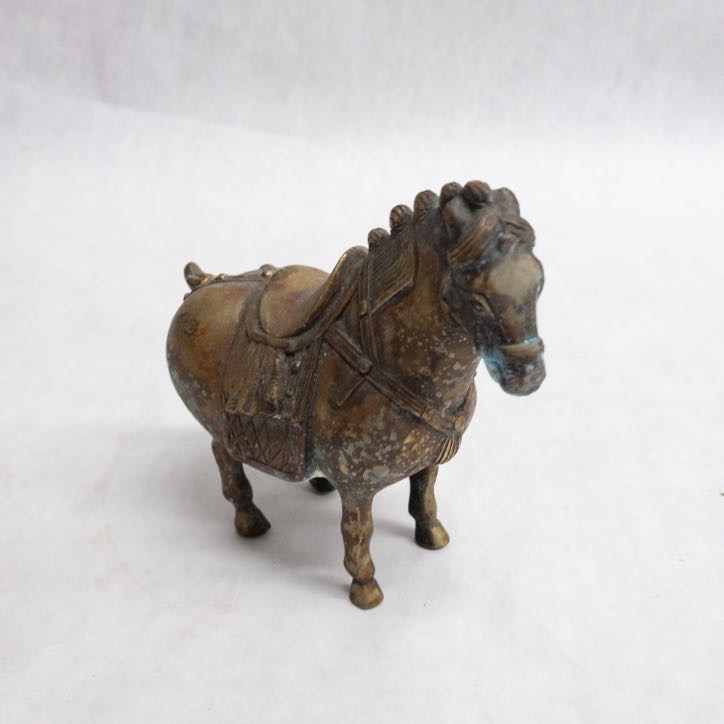 Asian Bronze Horse Figurine