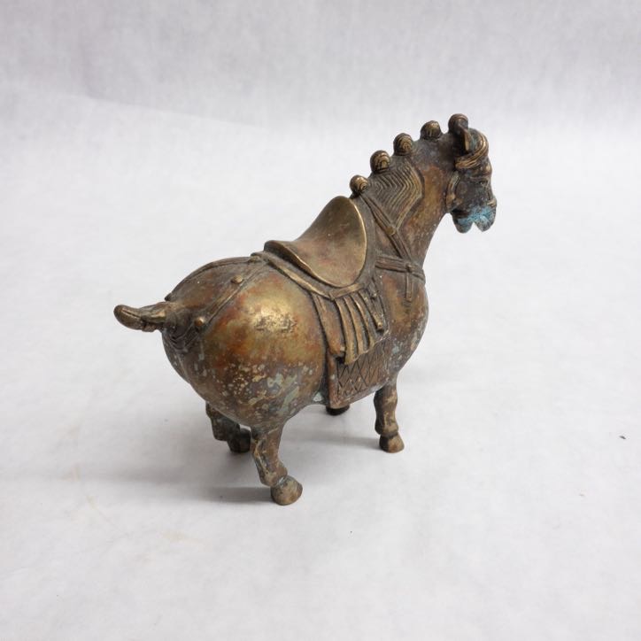 Asian Bronze Horse Figurine