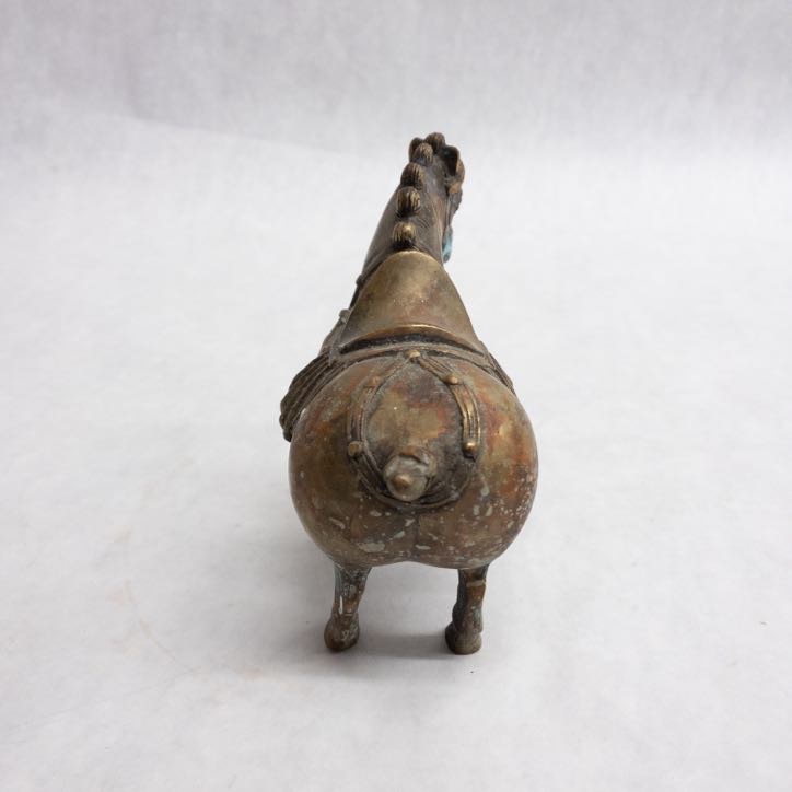 Asian Bronze Horse Figurine