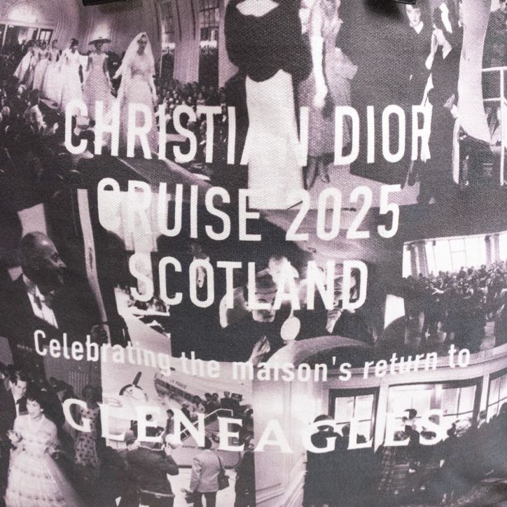 Christian Dior 2025 Cruise Collection Canvas Tote