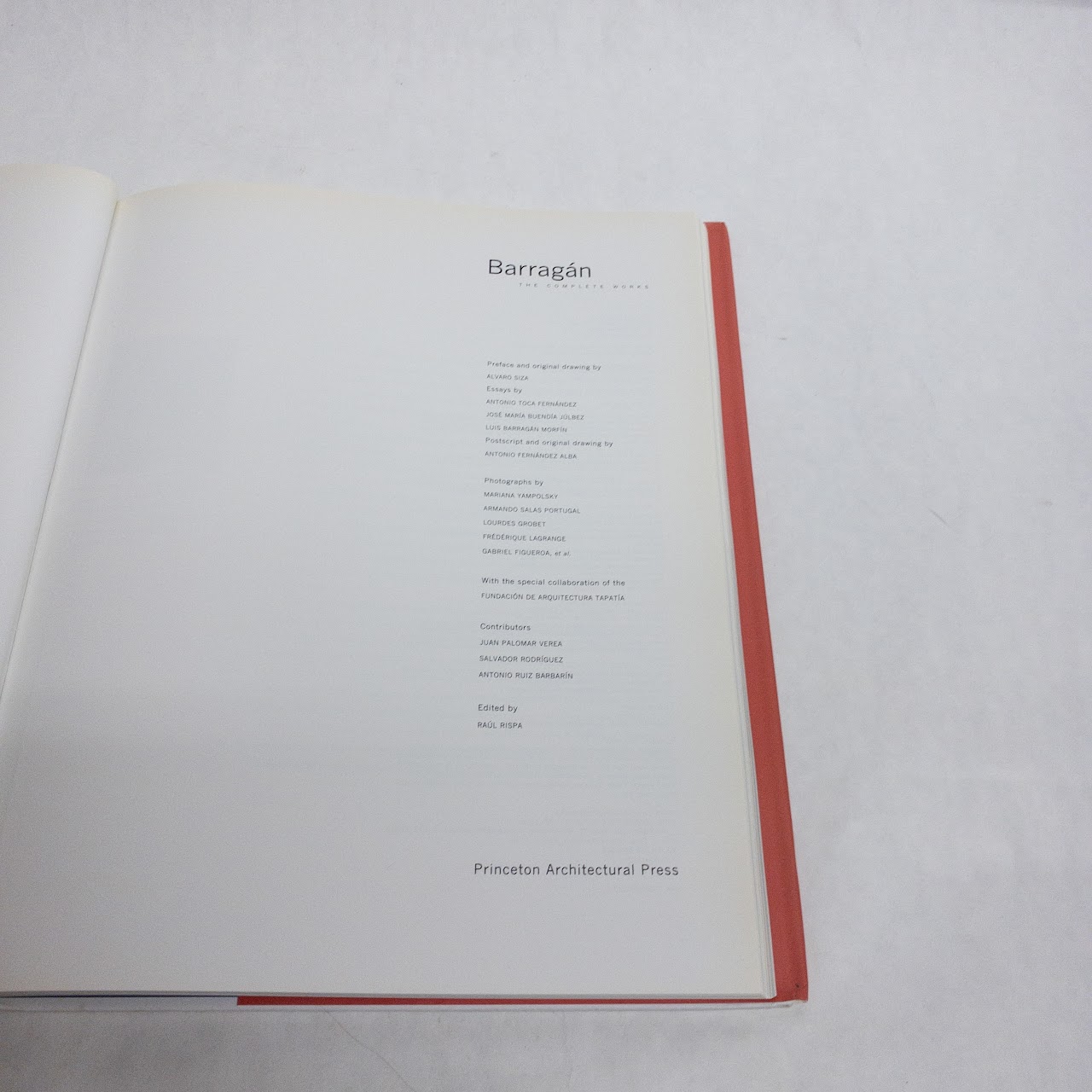 'Barragán: The Complete Works' RARE Book