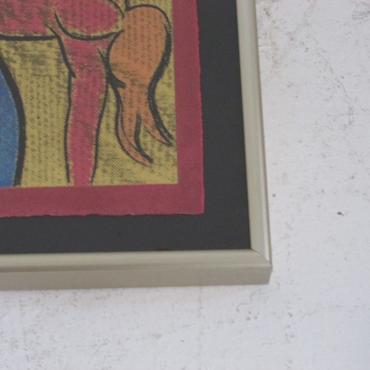 R. B. Kitaj Signed 'Performing Arts Center' Lithograph