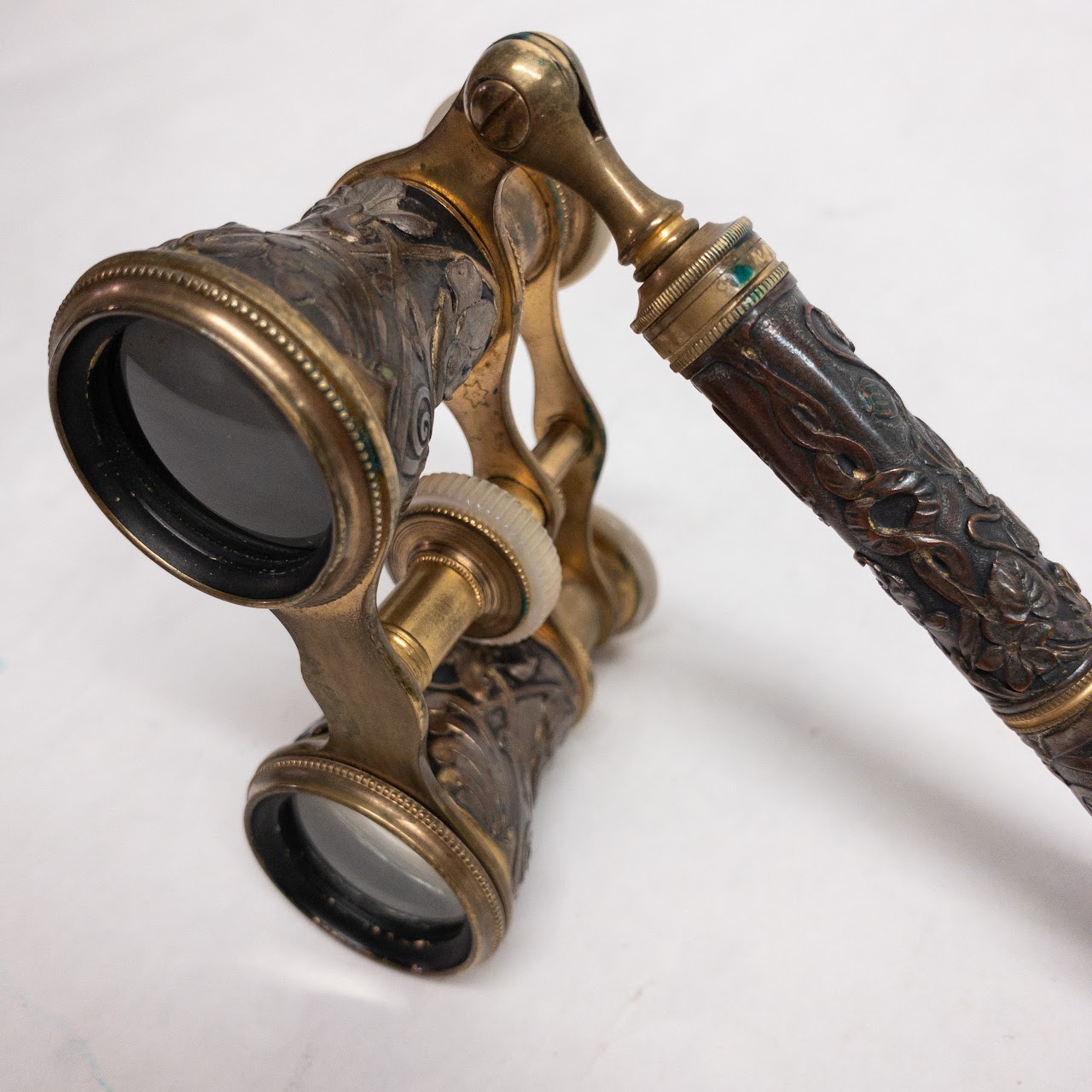 Vintage Art Nouveau-Style Handled Opera Glasses