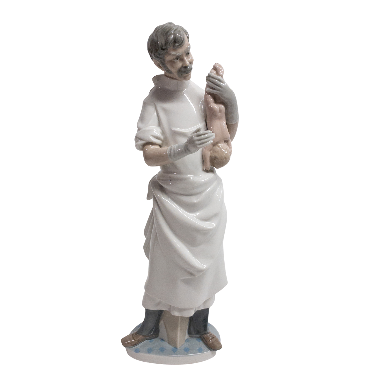 Lladró Porcelain Obstetrician At Work Figurine