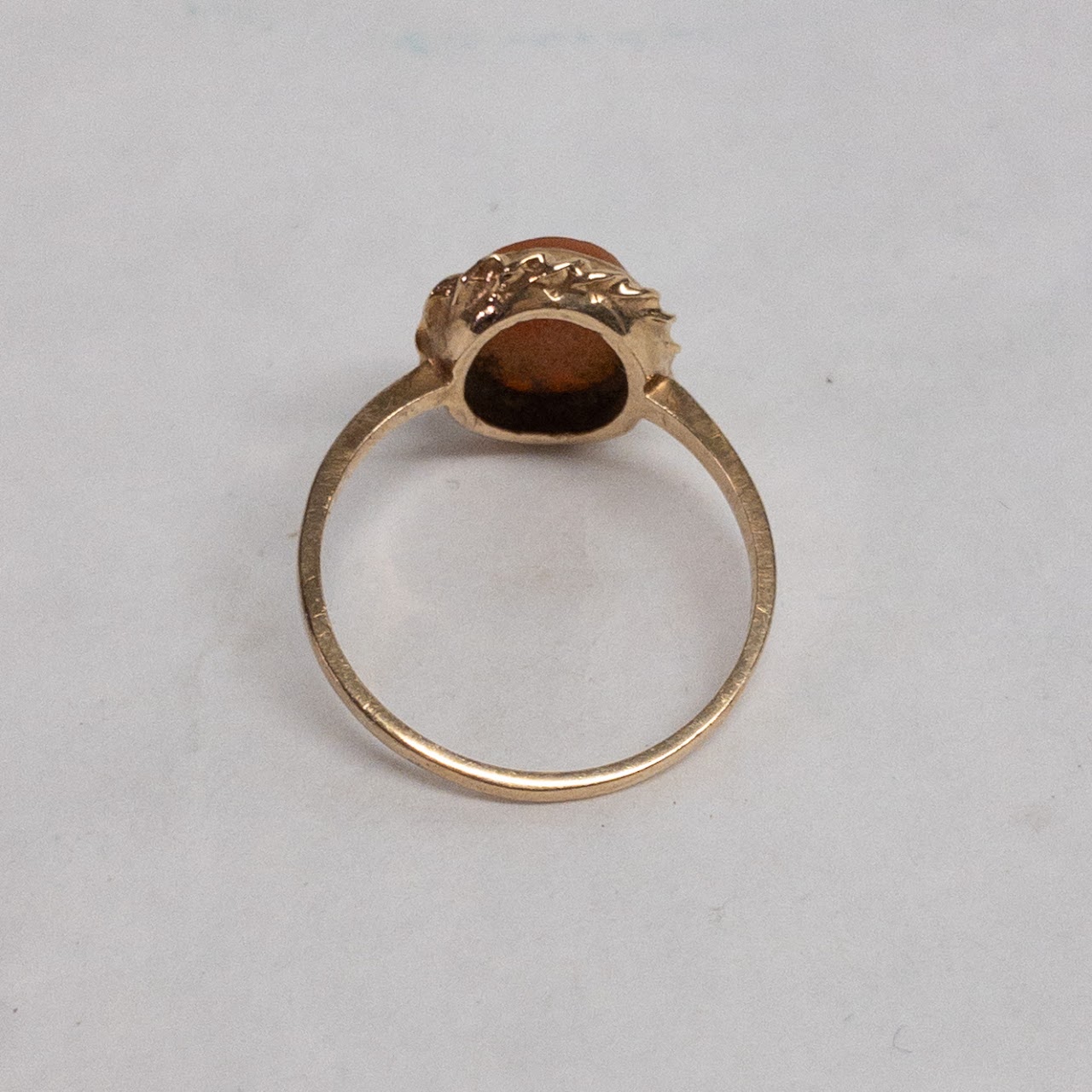 10K Gold Cameo Ring