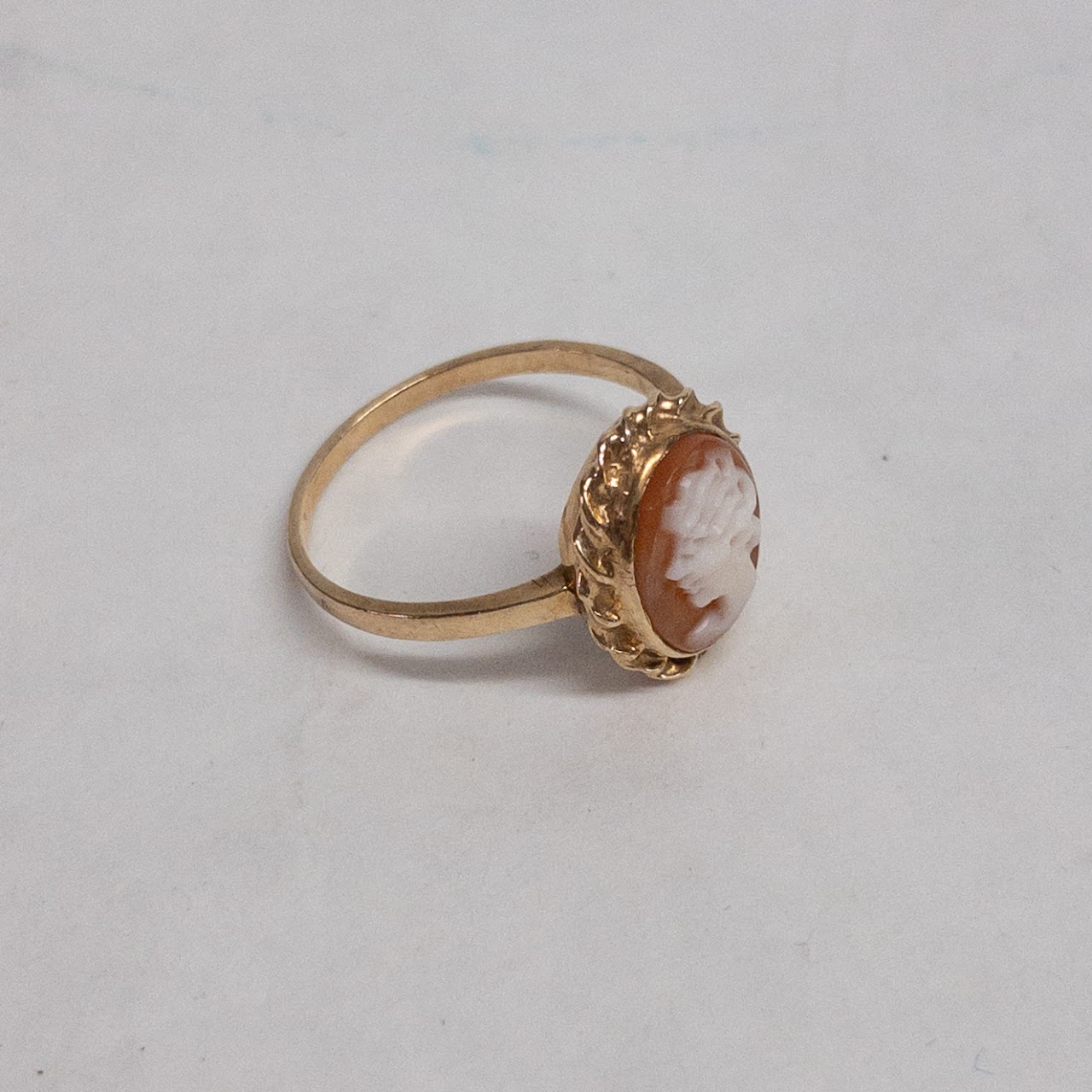 10K Gold Cameo Ring