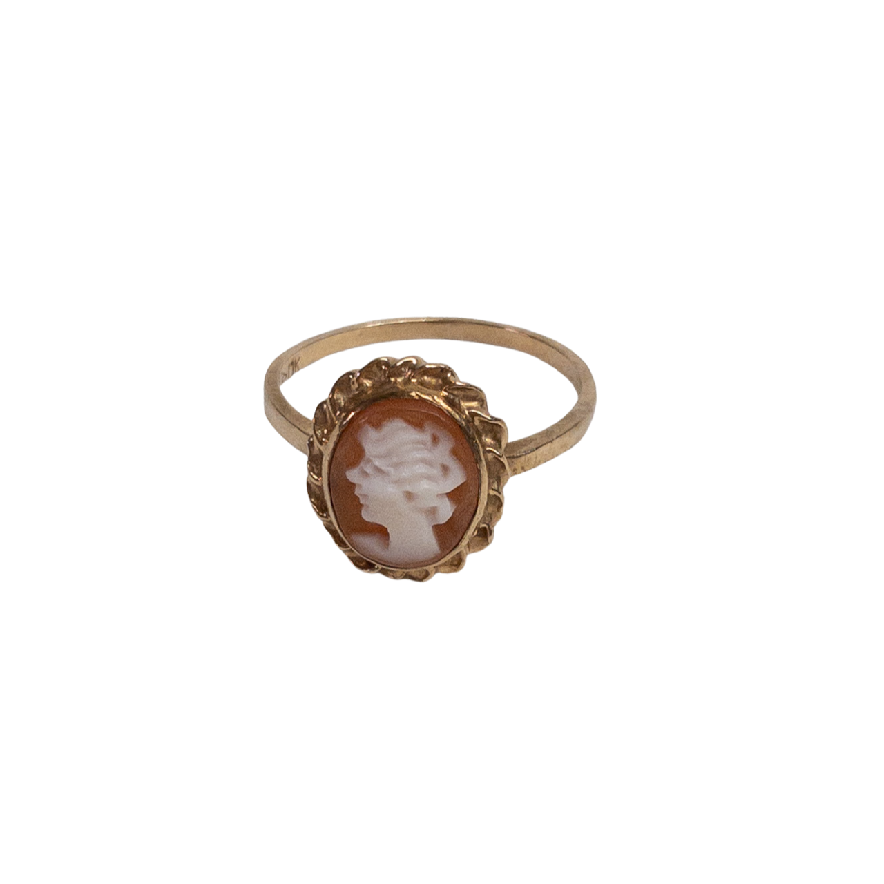 10K Gold Cameo Ring