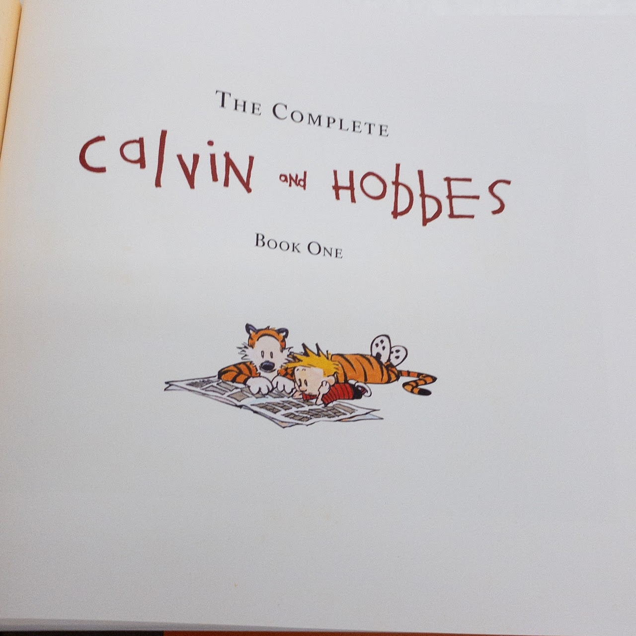 'The Complete Calvin and Hobbes' Three Volume Book Set