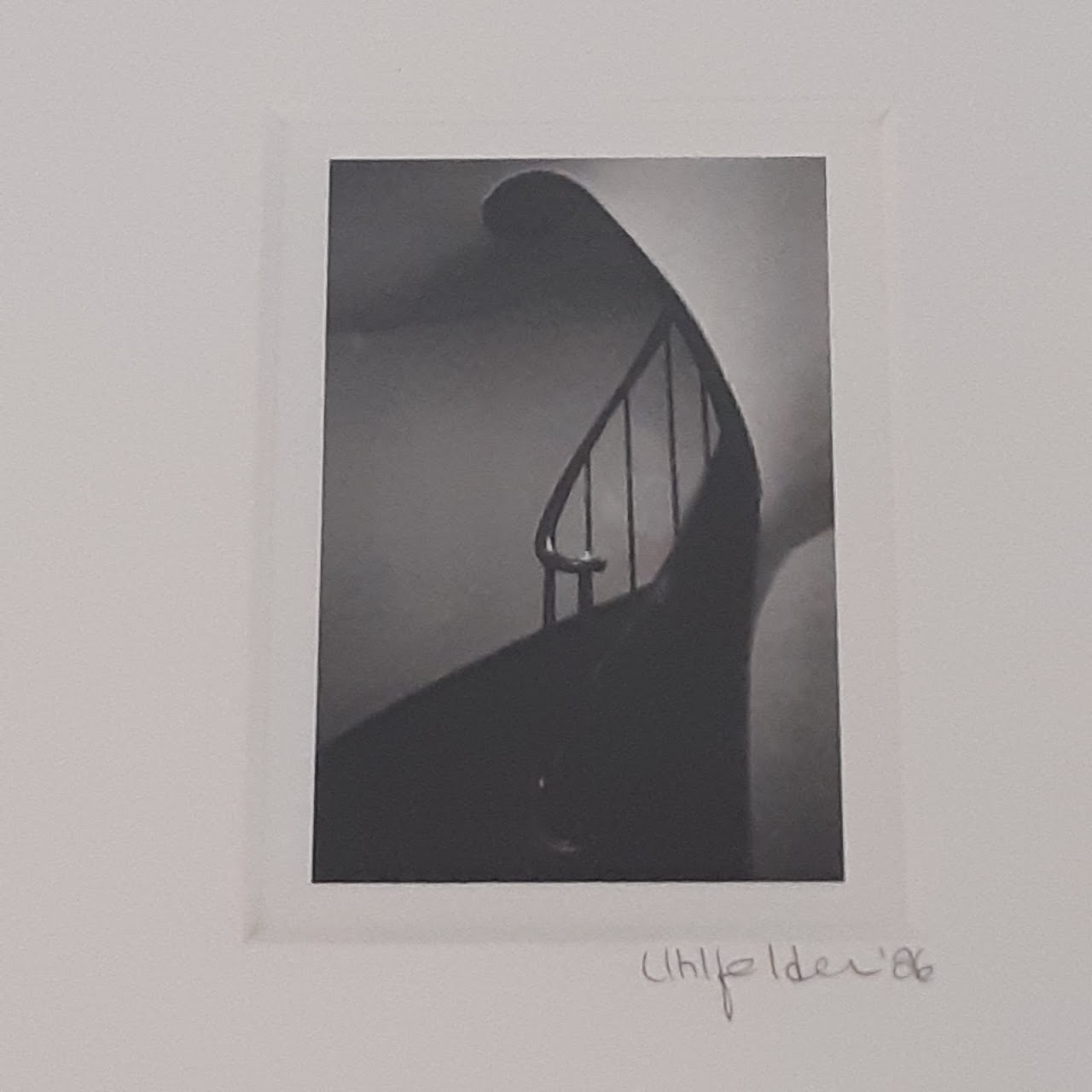 Eric Uhlfelder Signed 16 rue Chanoinesse Paris Photograph