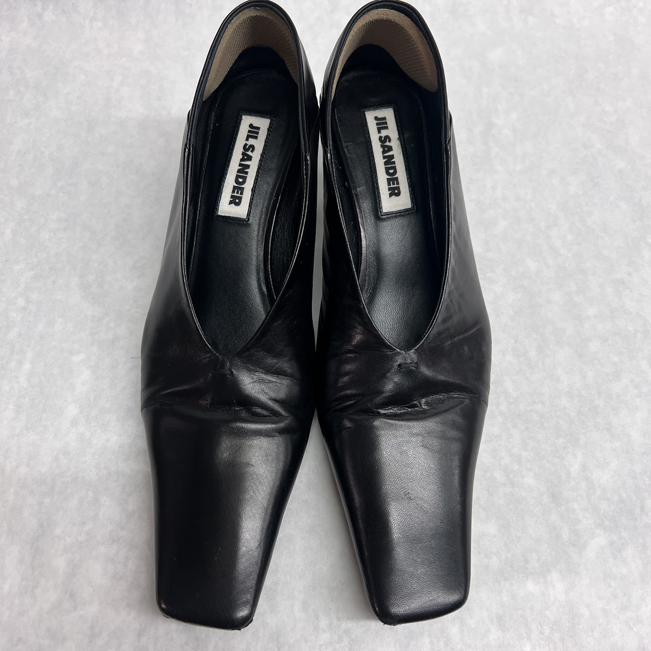 Jil Sander Square Toe Pumps