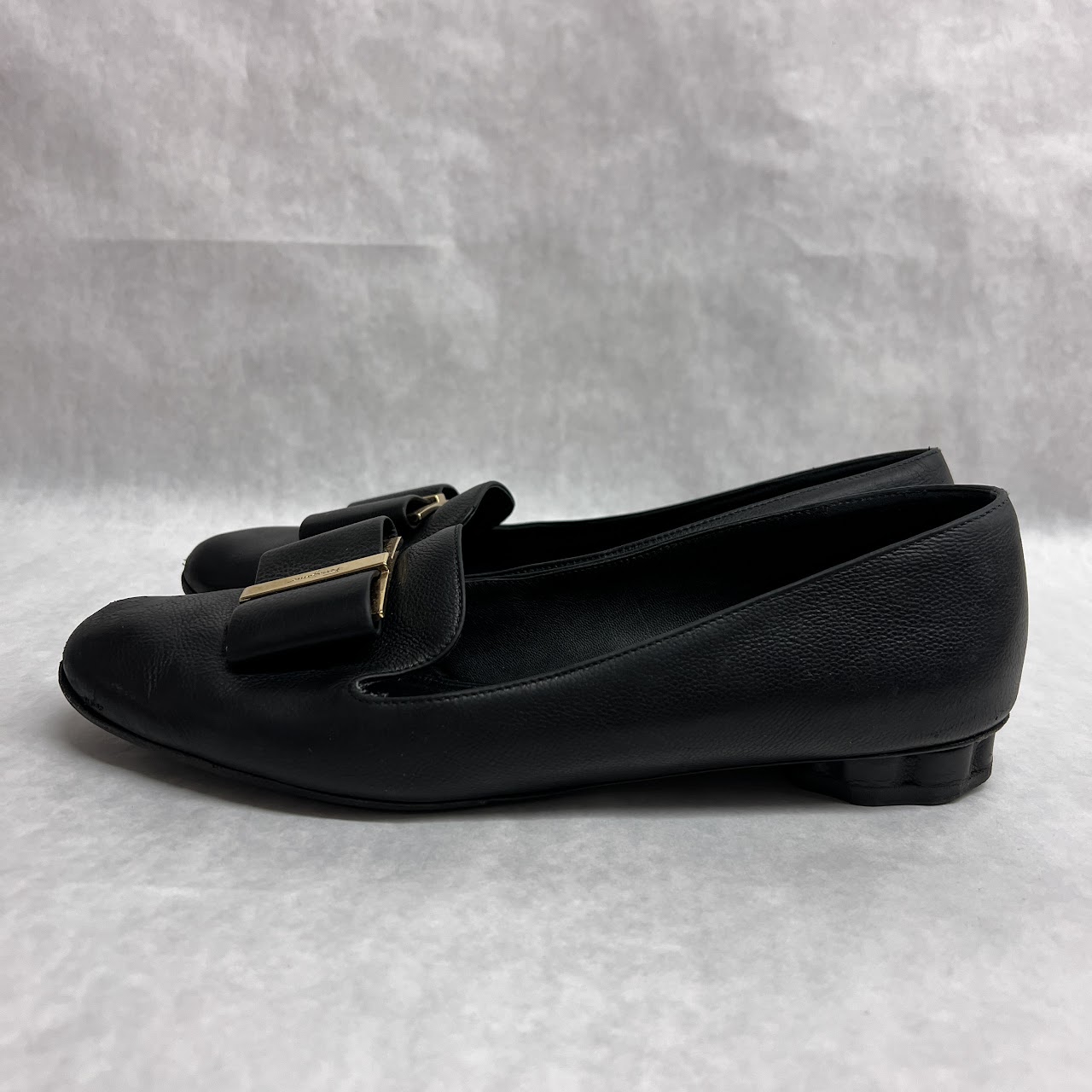 Salvatore Ferragamo Sarno Leather Loafers