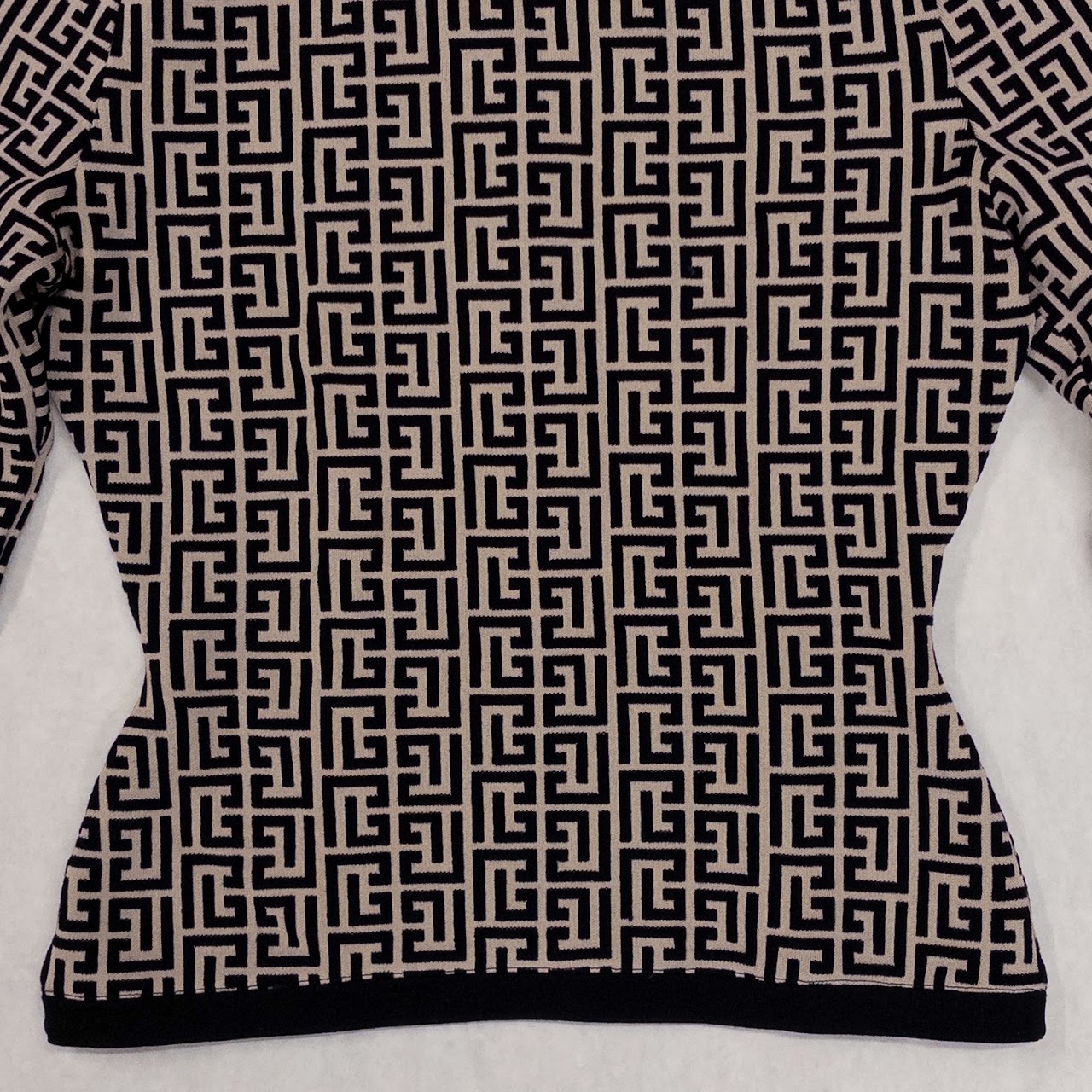 Balmain Monogram Knit Sweater