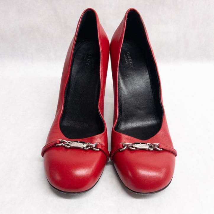 Gucci Rounded Bit Toe Pumps