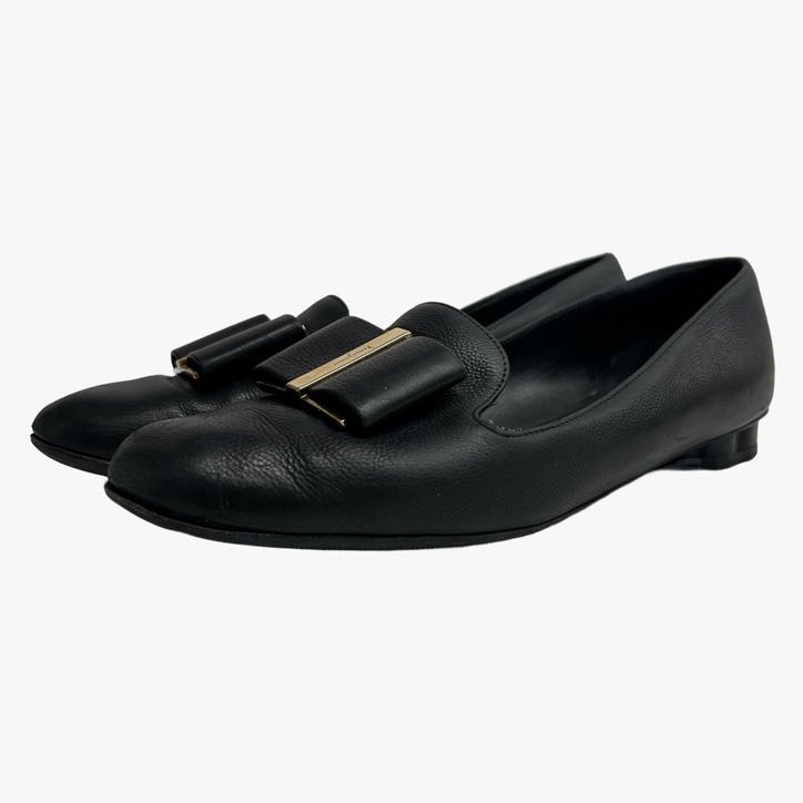 Salvatore Ferragamo Sarno Leather Loafers