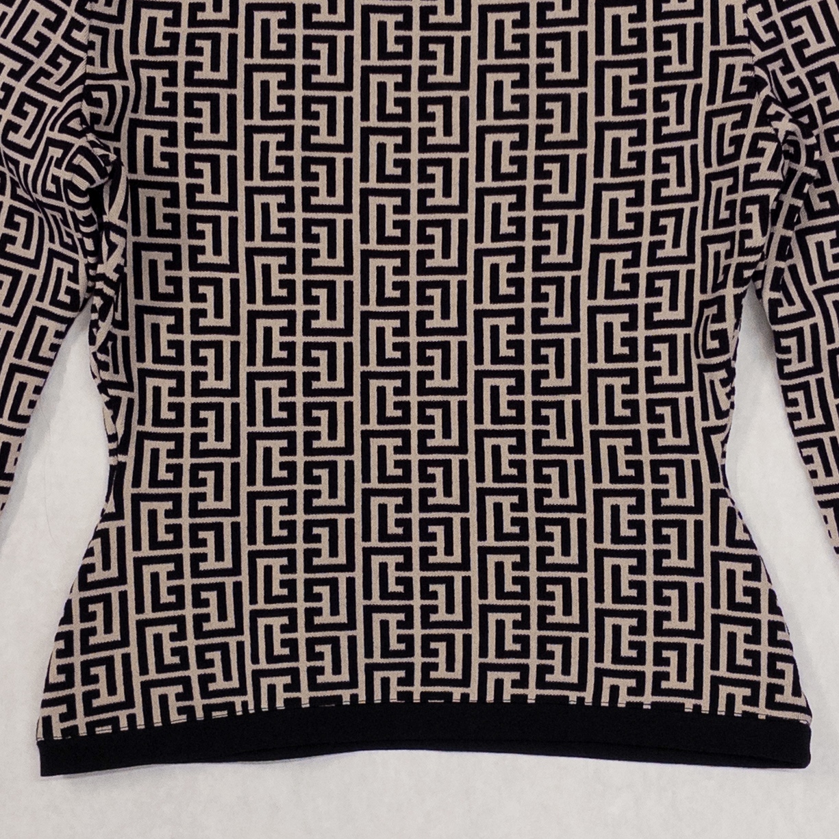 Balmain Monogram Knit Sweater