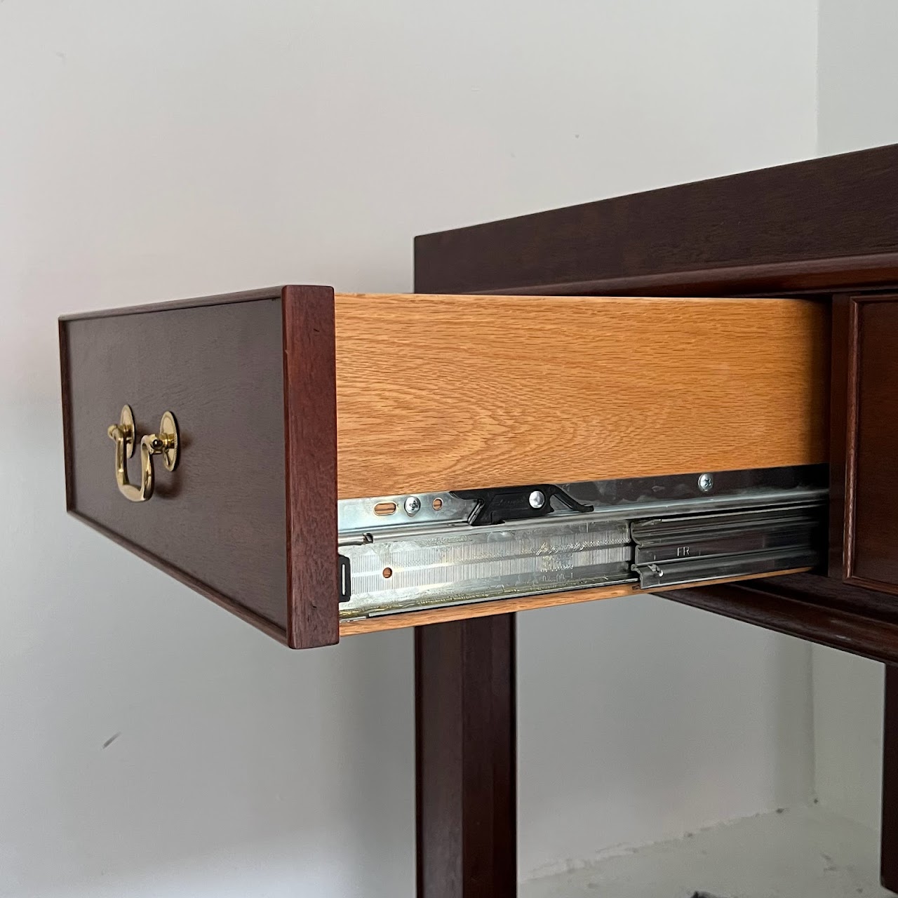 Chippendale Style Mahogany Desk