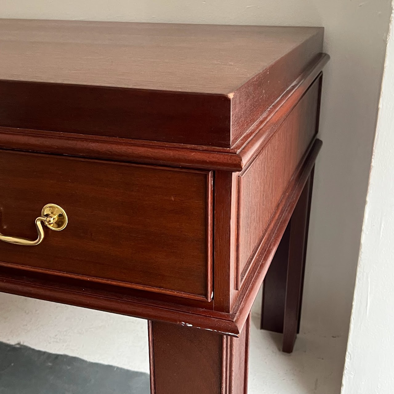 Chippendale Style Mahogany Desk