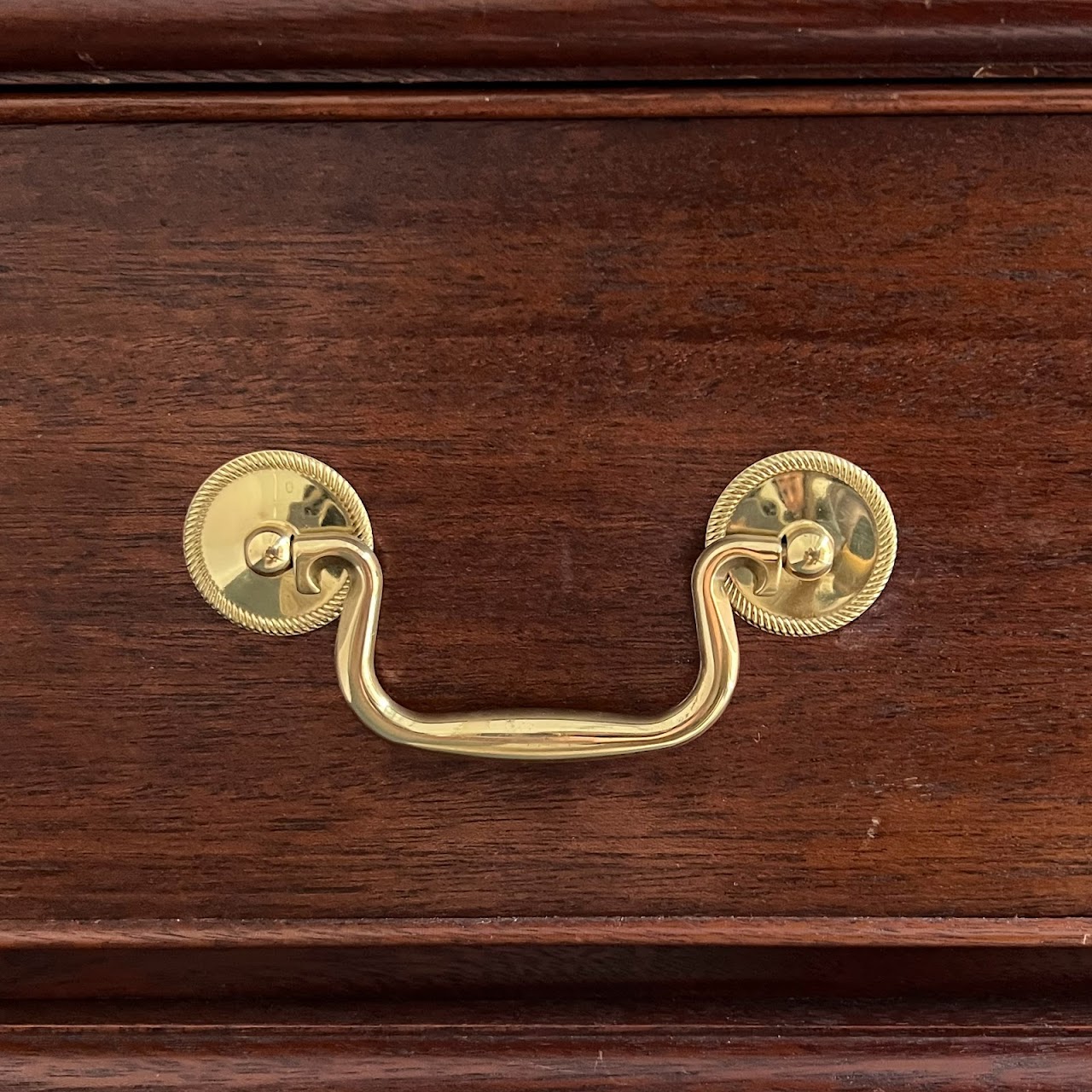 Chippendale Style Mahogany Desk