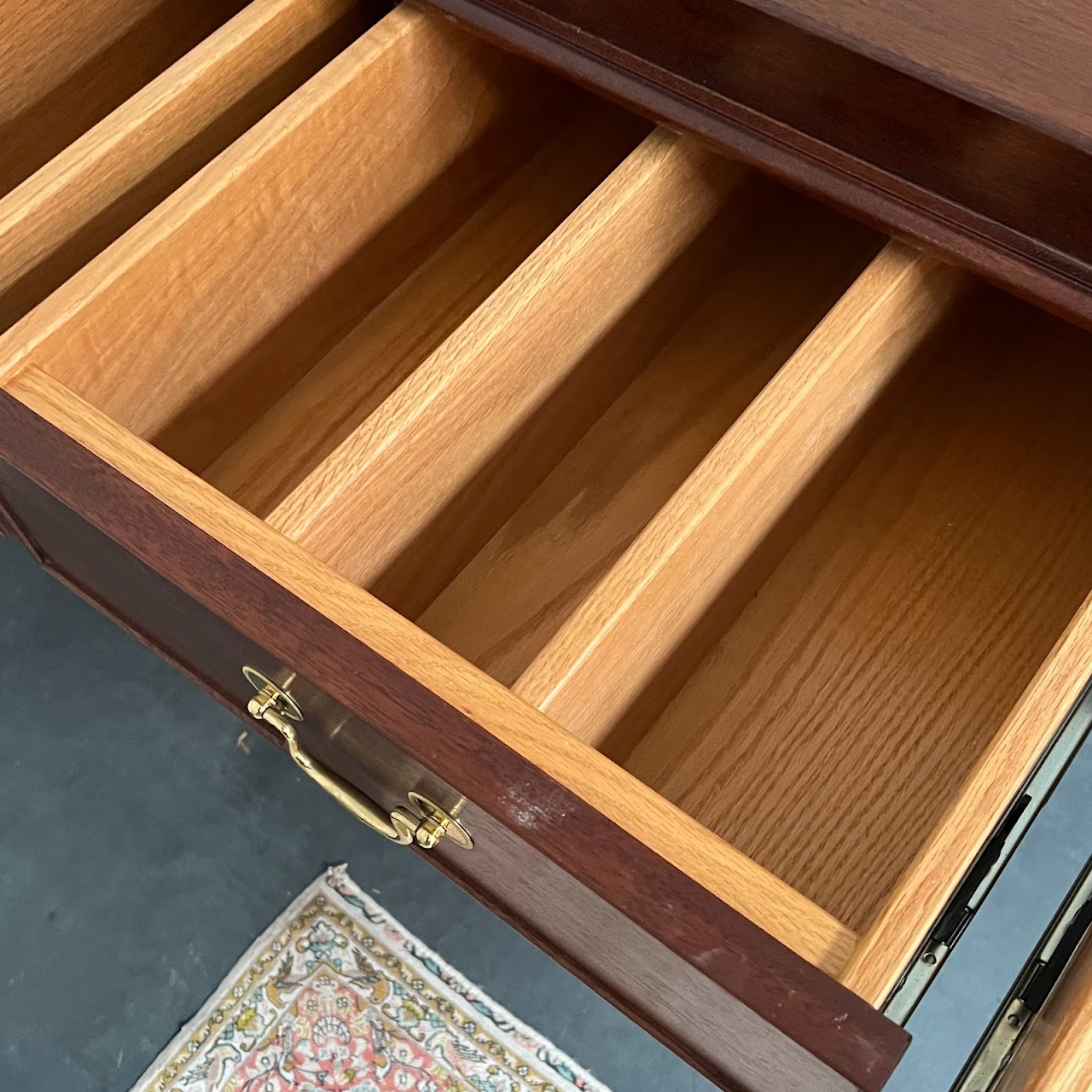 Chippendale Style Mahogany Desk