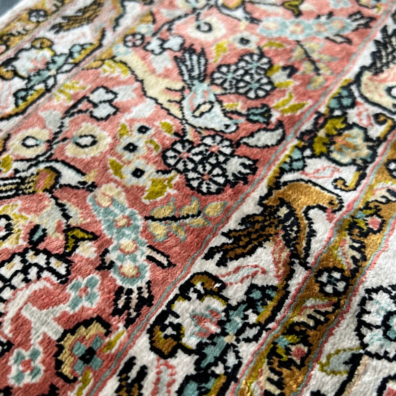 Persian Silk Area Rug