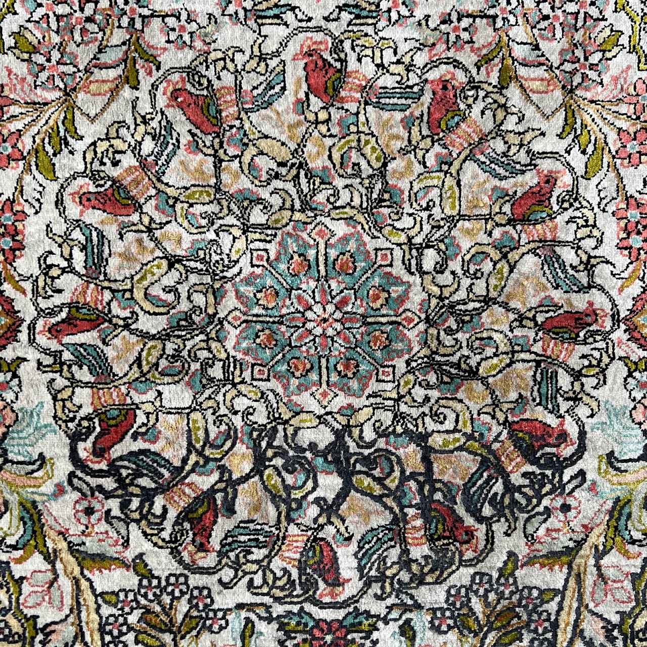 Persian Silk Area Rug