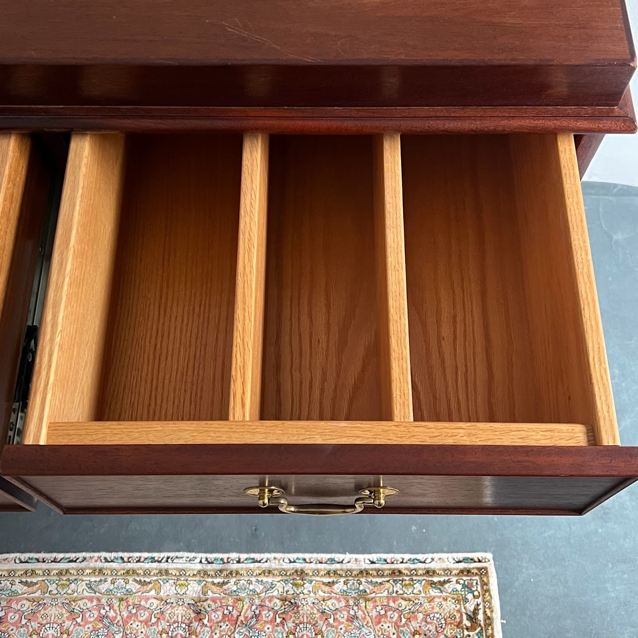 Chippendale Style Mahogany Desk