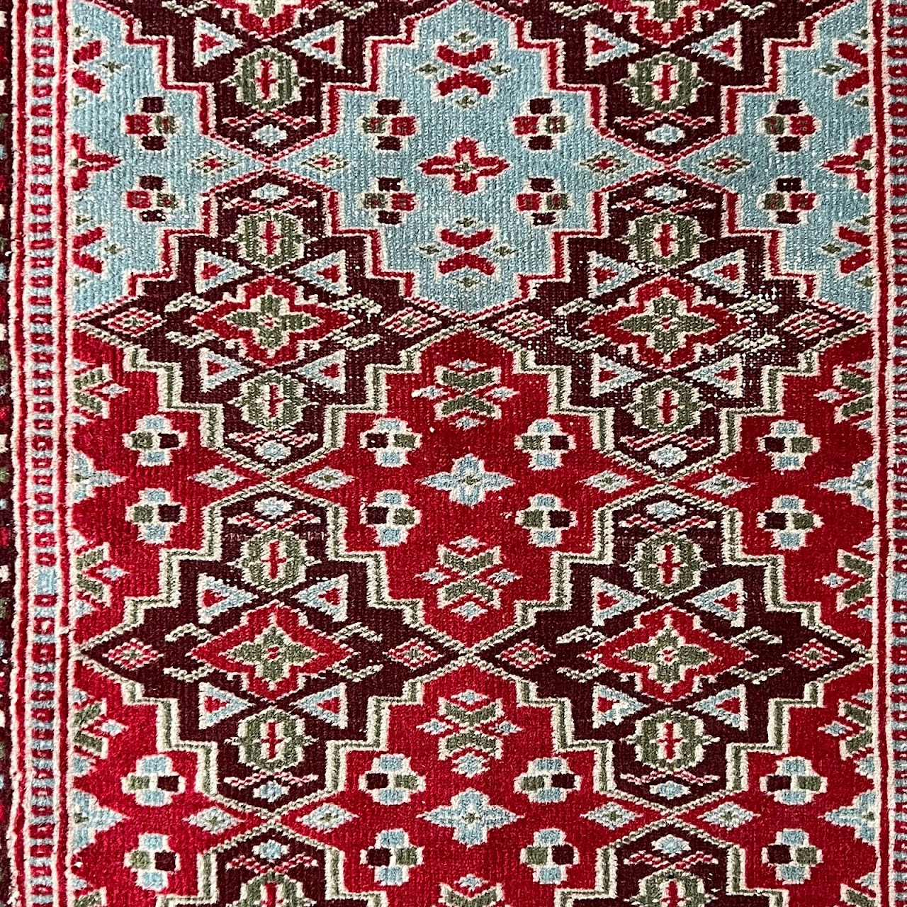 Wool Medallion Small Area Rug