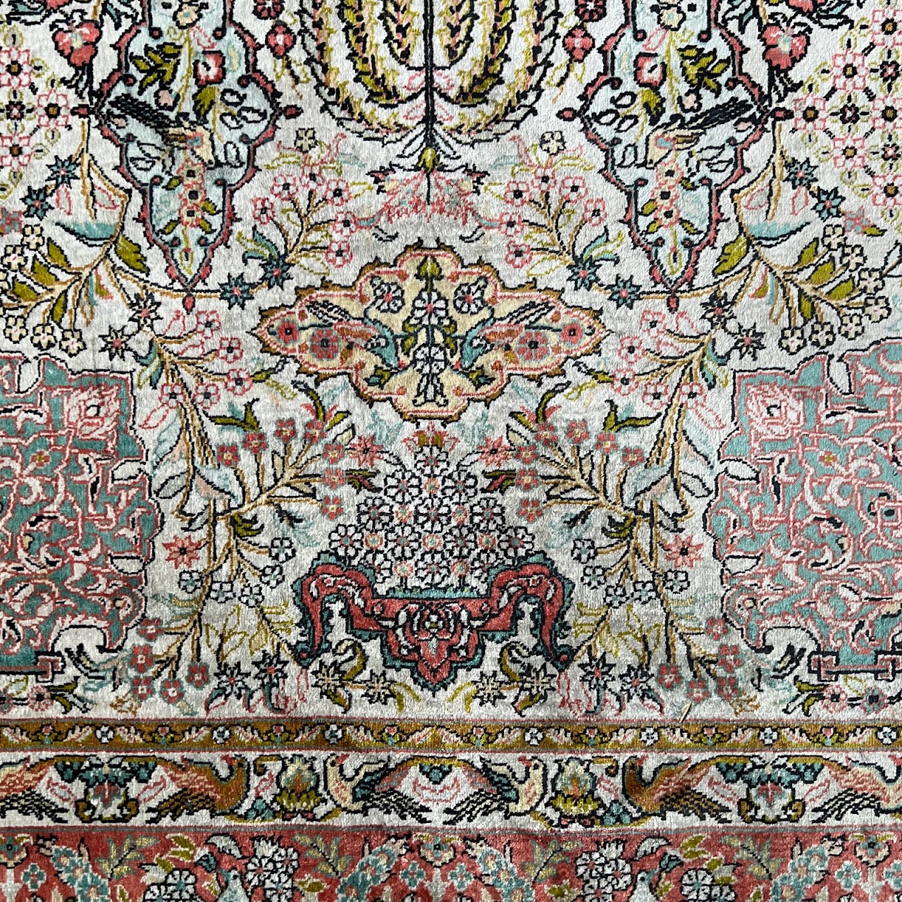 Persian Silk Area Rug