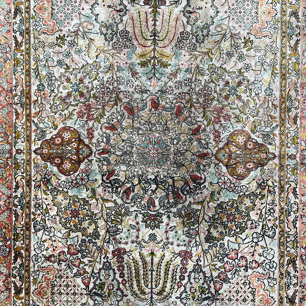 Persian Silk Area Rug