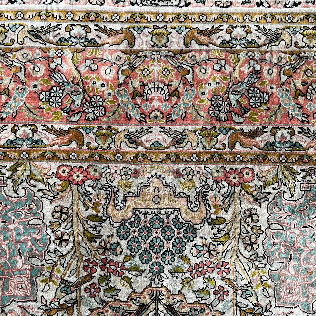 Persian Silk Area Rug