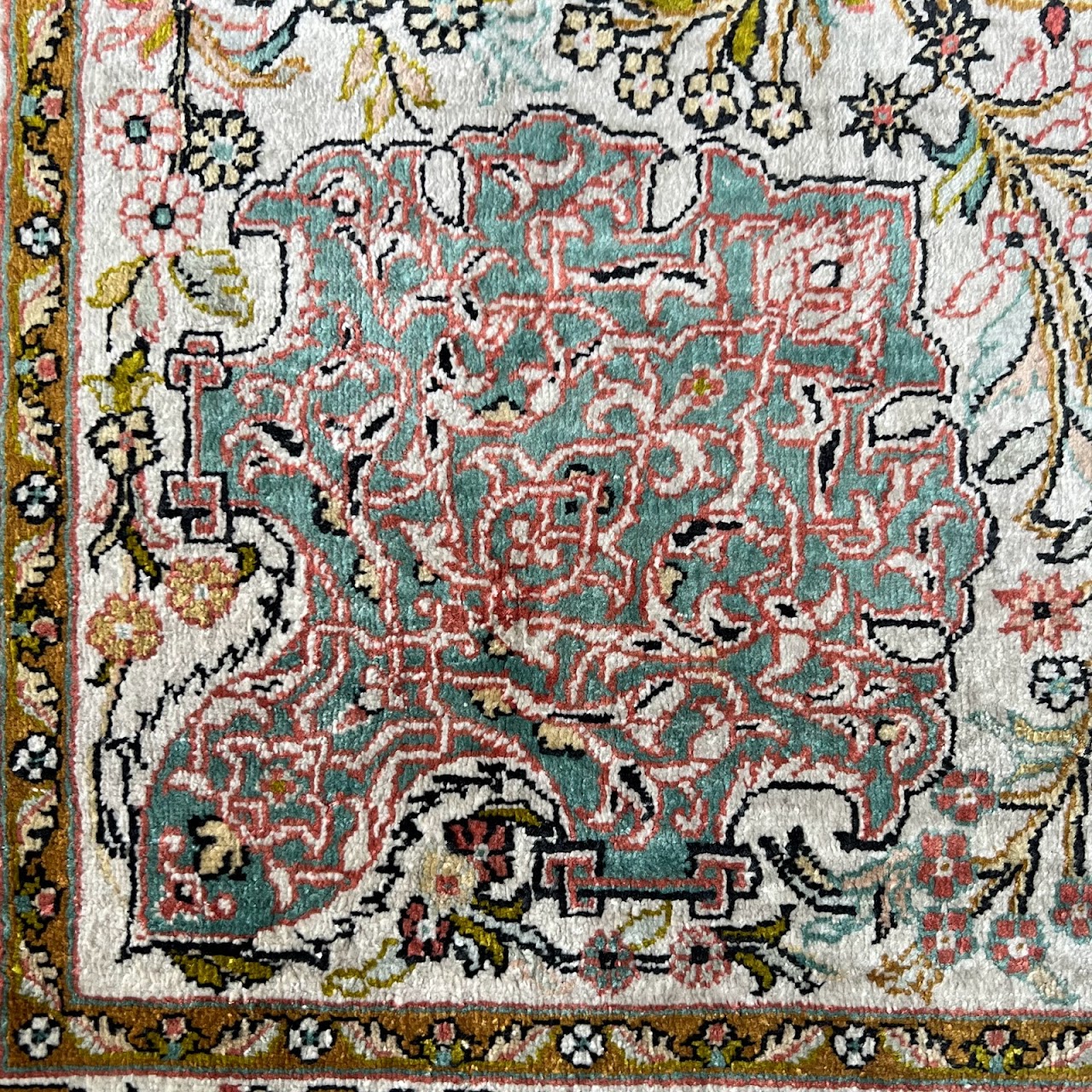 Persian Silk Area Rug