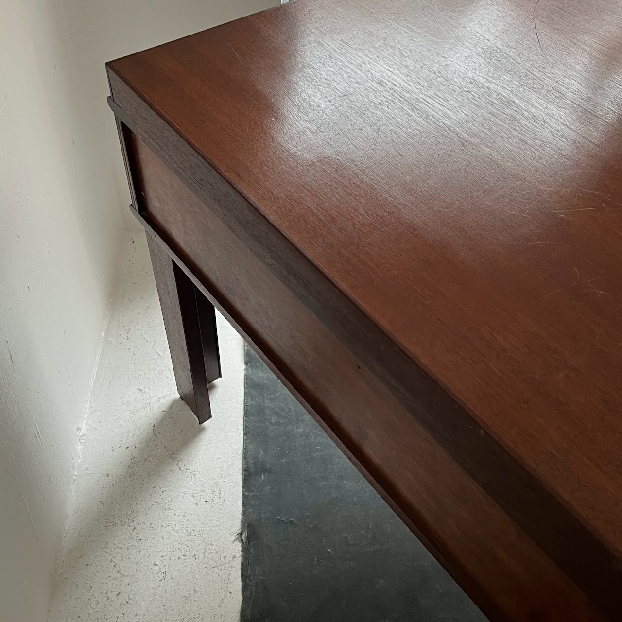 Chippendale Style Mahogany Desk