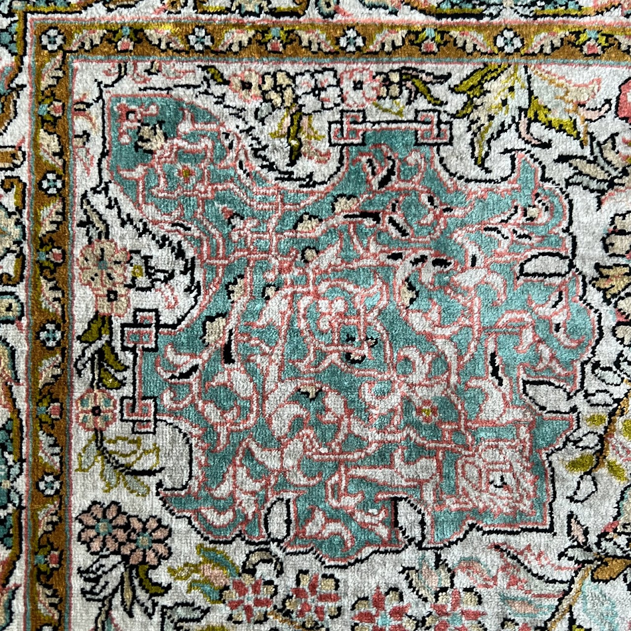 Persian Silk Area Rug