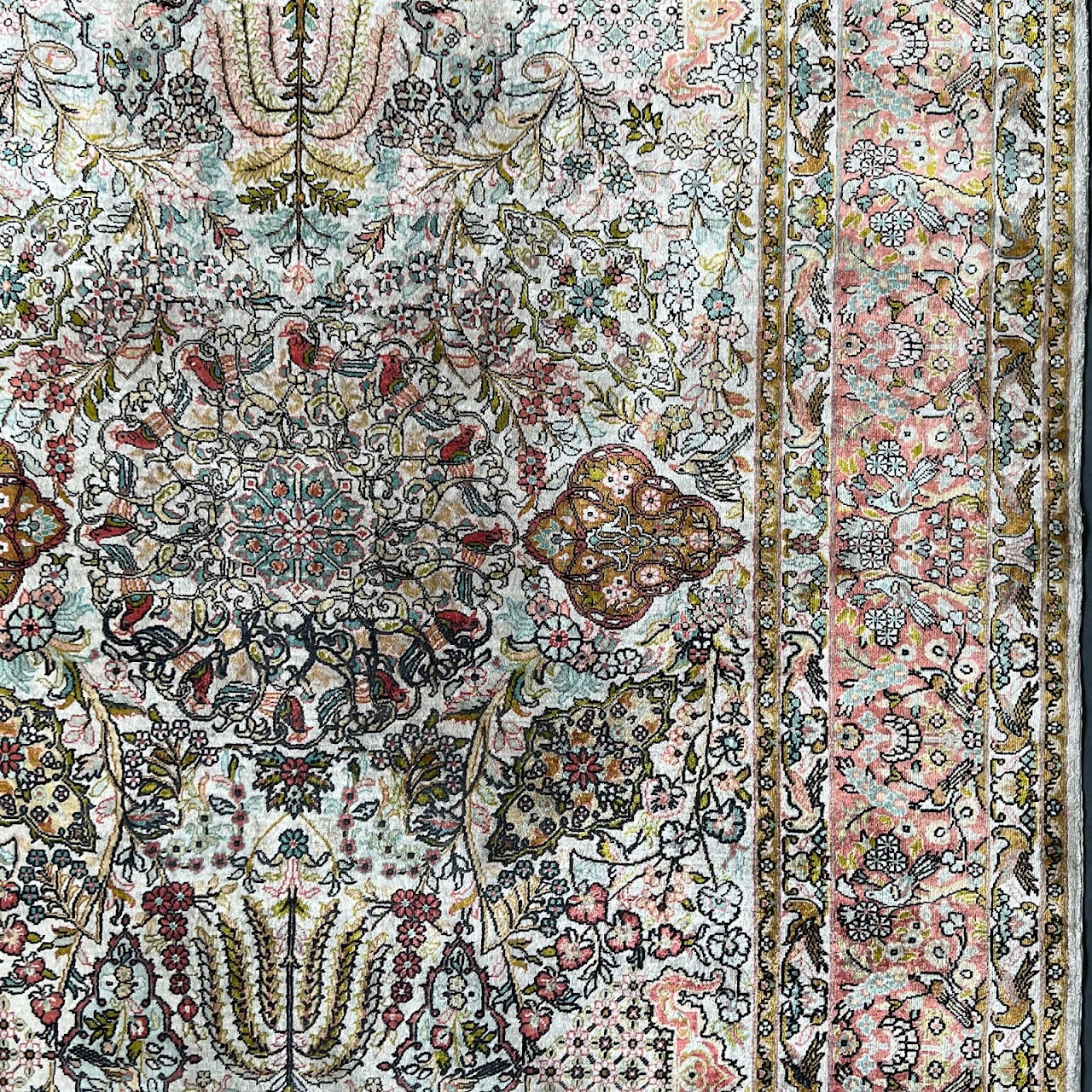 Persian Silk Area Rug