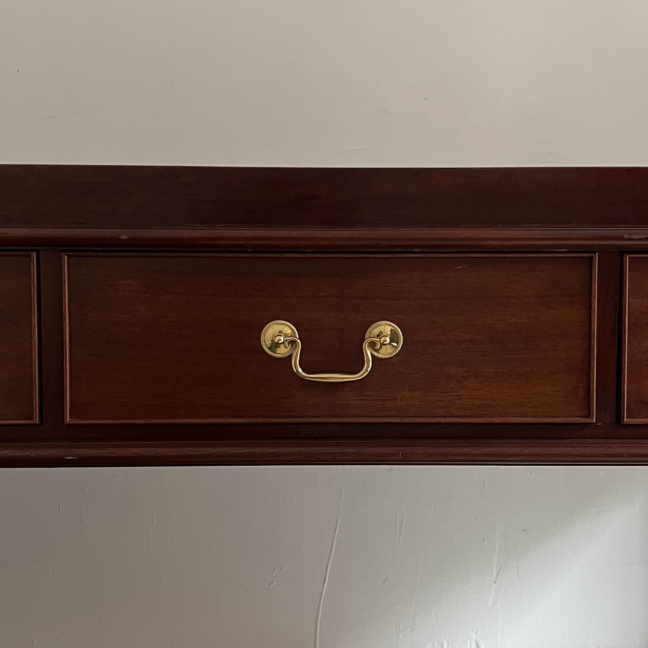 Chippendale Style Mahogany Desk