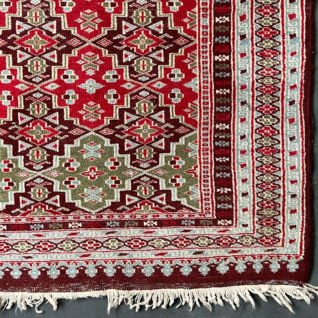 Wool Medallion Small Area Rug