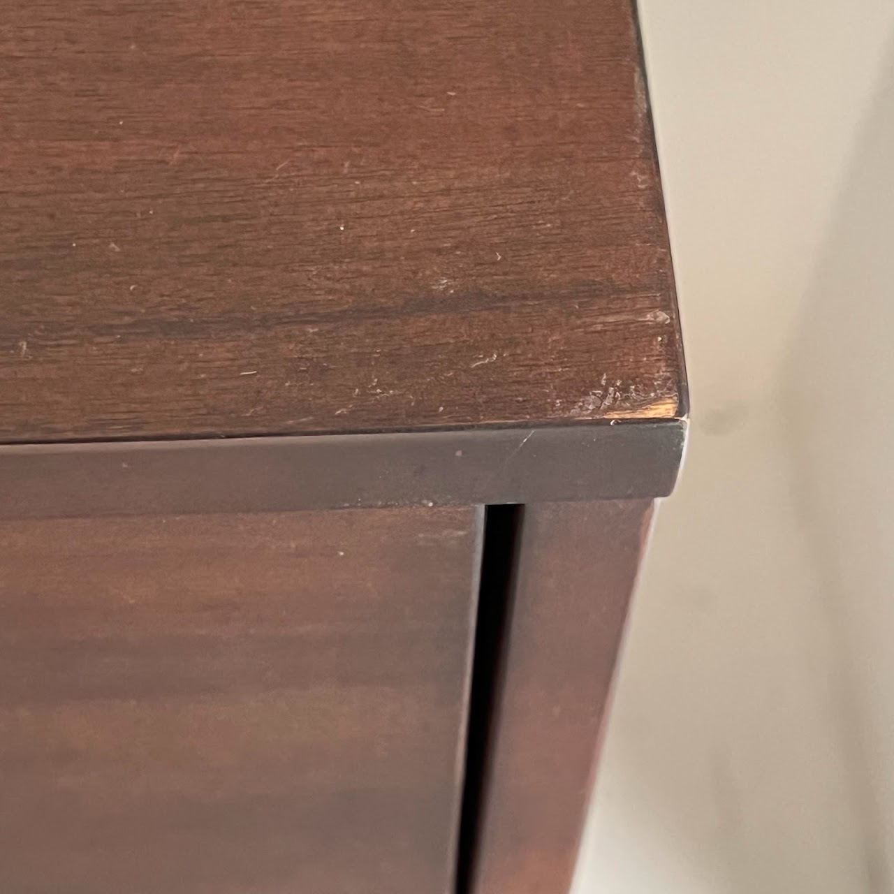 Contemporary Two Drawer Nightstand Pair