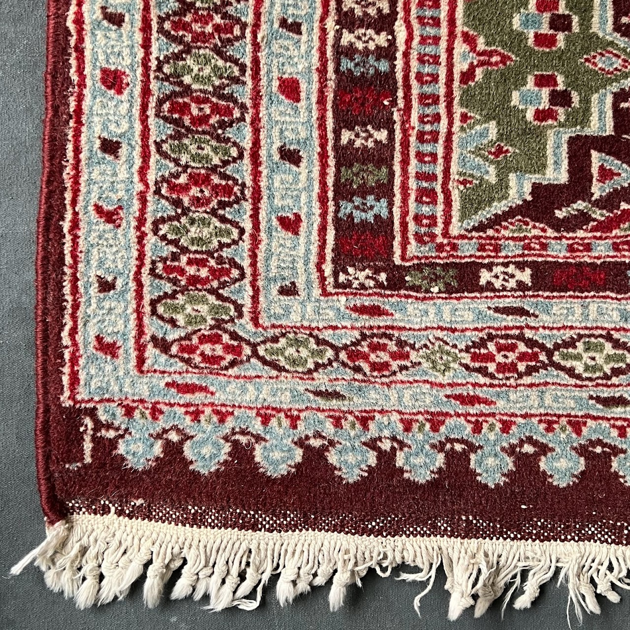 Wool Medallion Small Area Rug