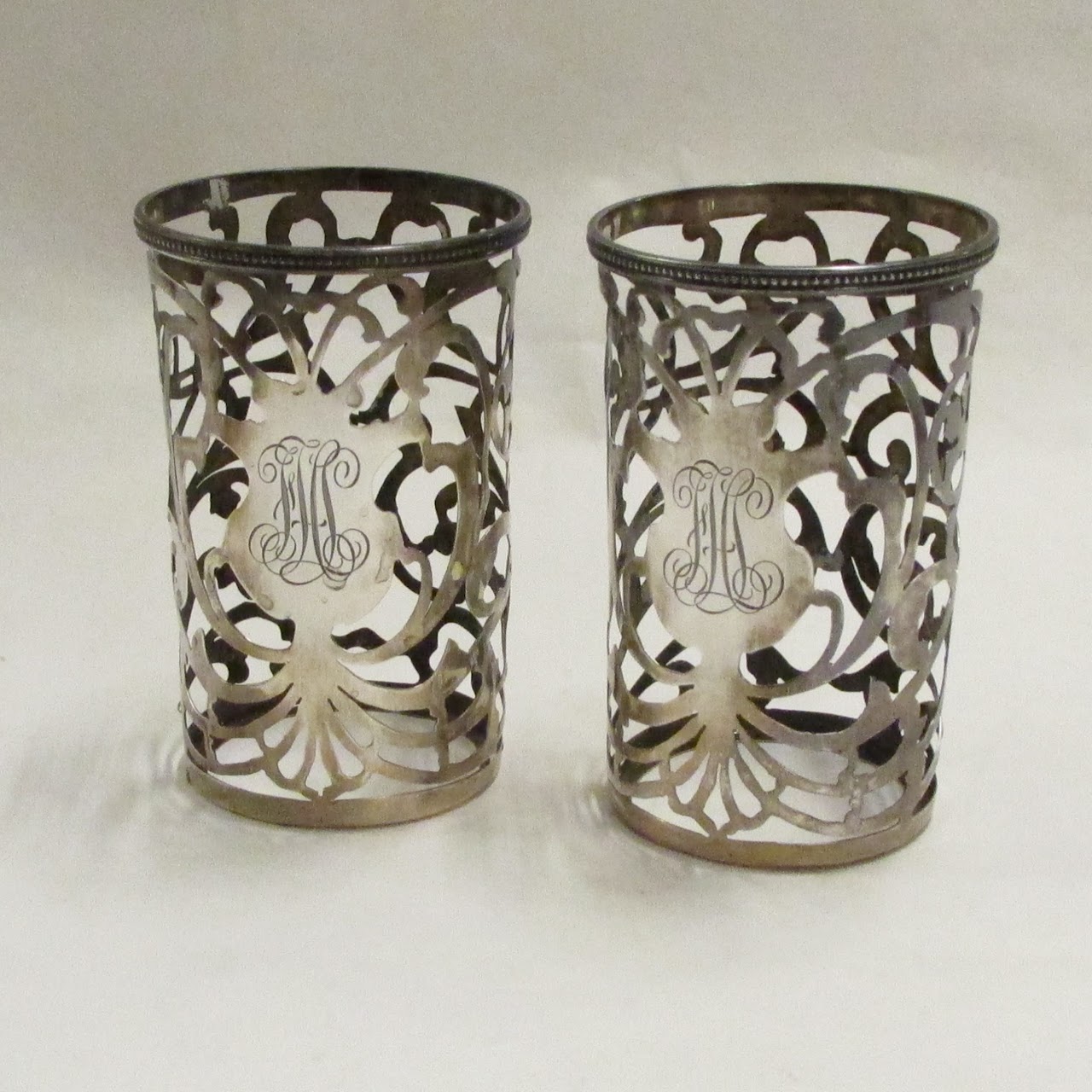 Sterling Silver Cup Holder Set