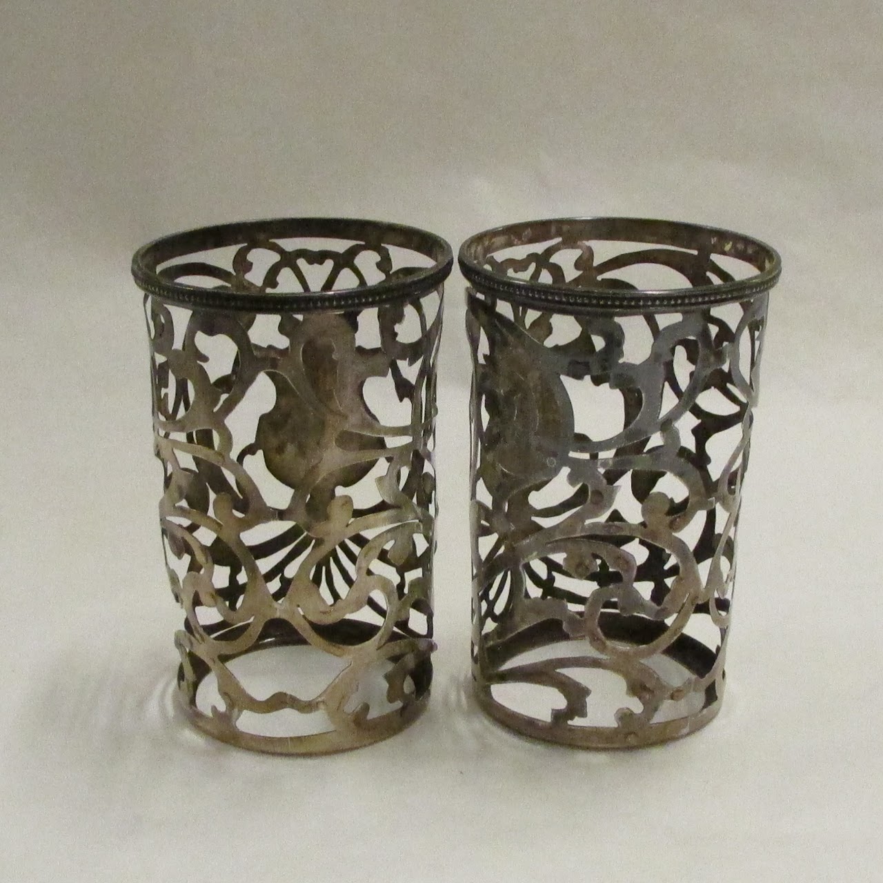 Sterling Silver Cup Holder Set