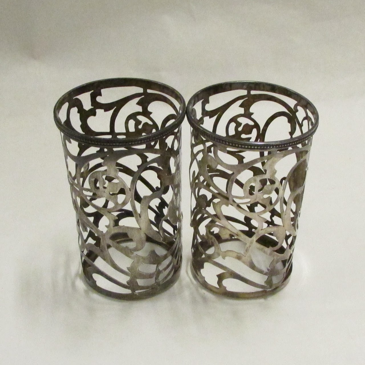 Sterling Silver Cup Holder Set