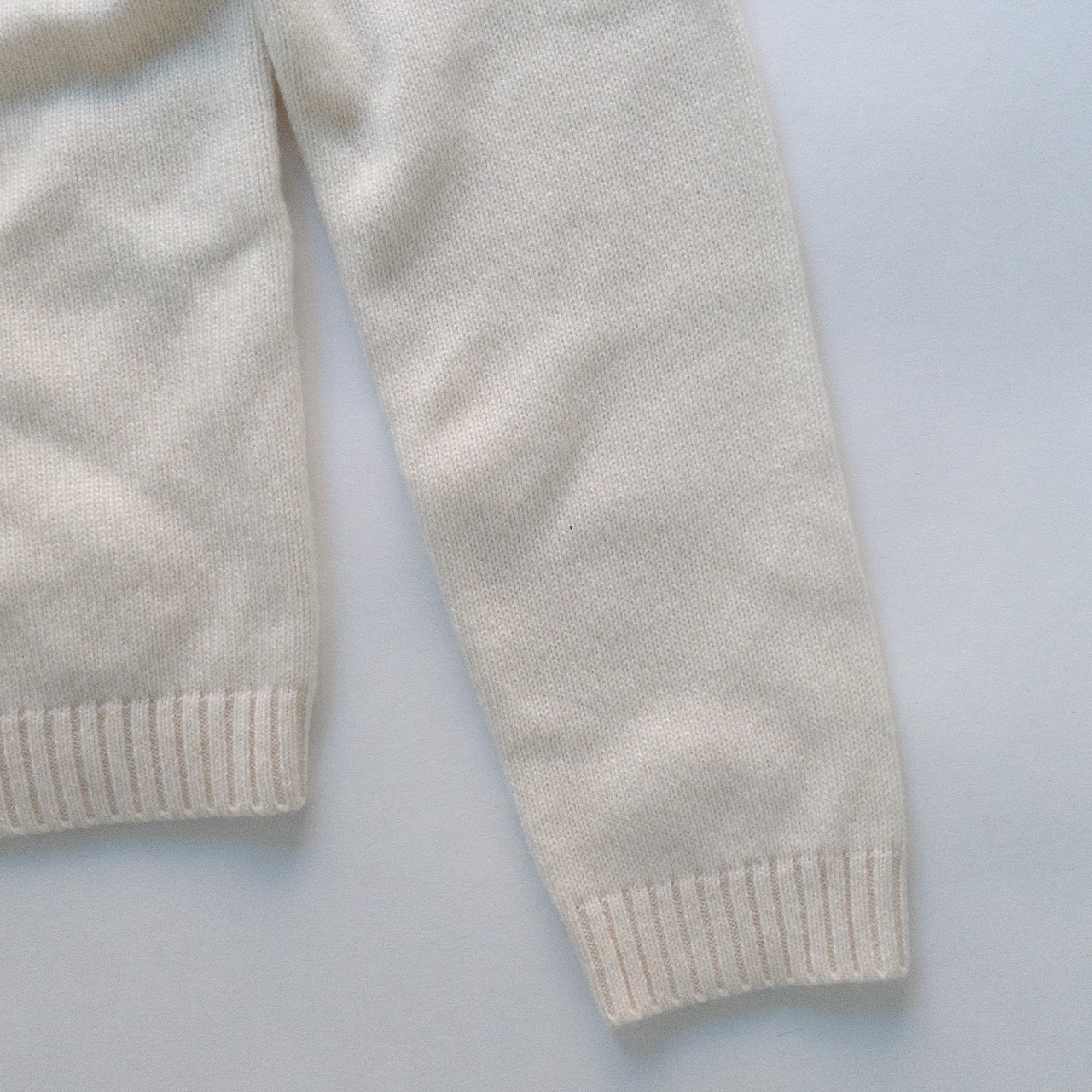 Loro Piana Ivory Baby Cashmere Sweater