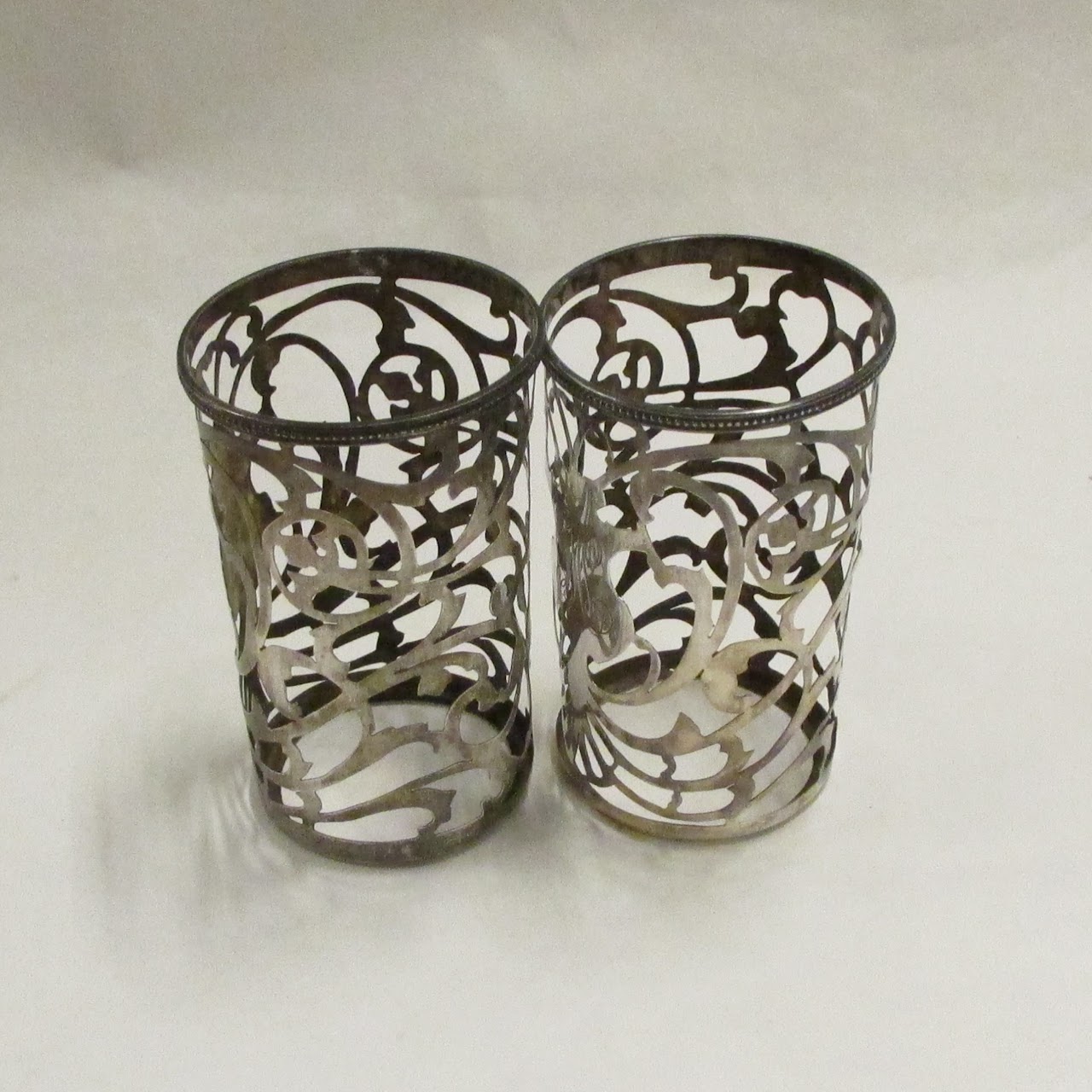 Sterling Silver Cup Holder Set