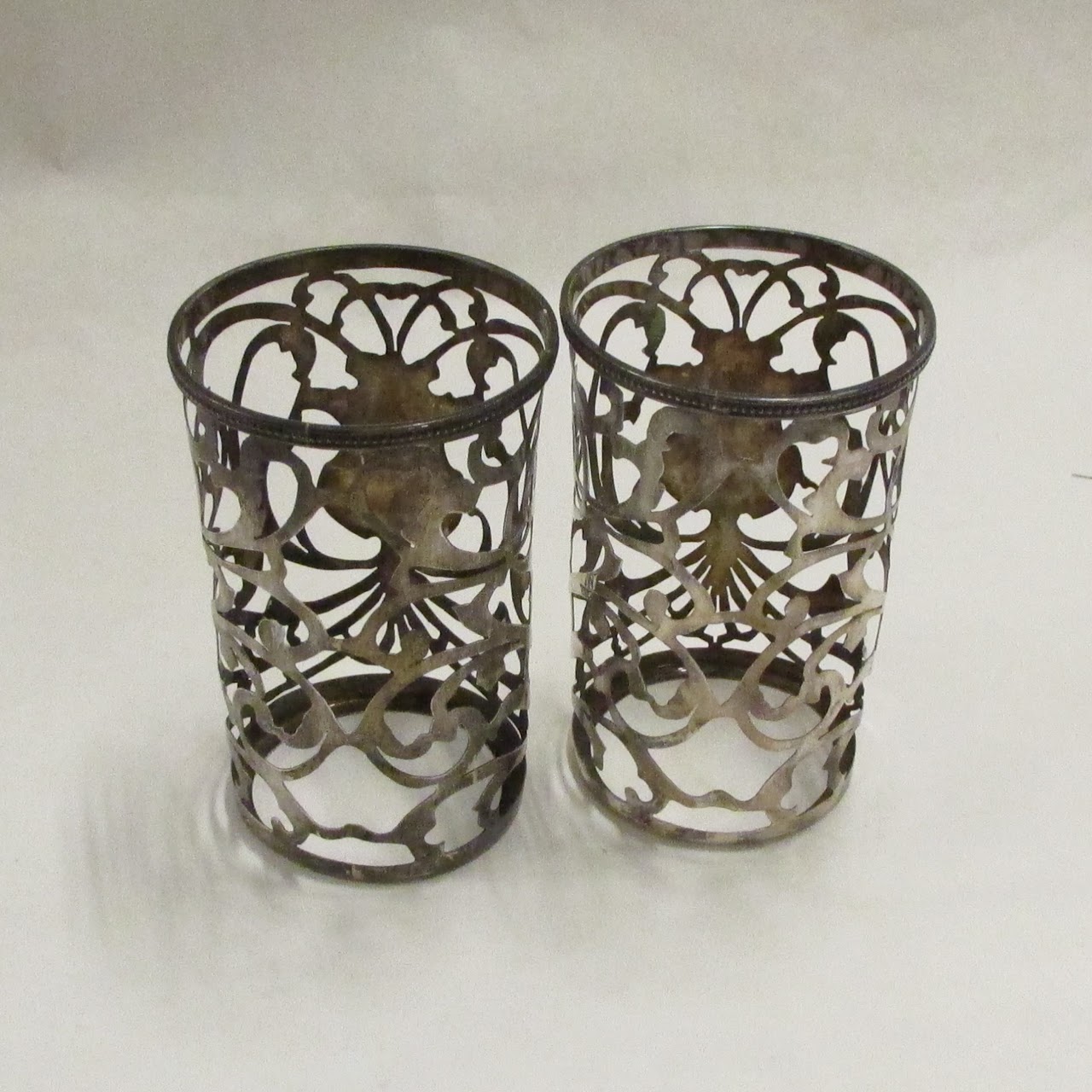 Sterling Silver Cup Holder Set