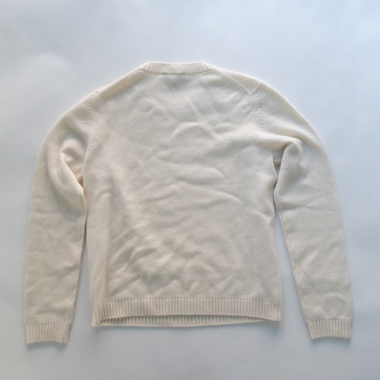 Loro Piana Ivory Baby Cashmere Sweater