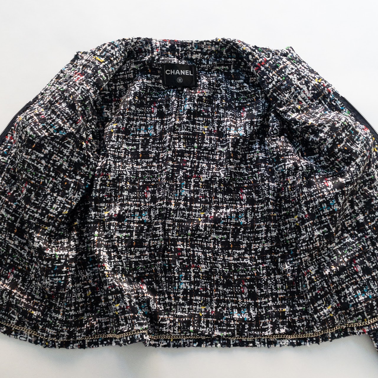 Chanel Tweed & Sequin Jacket